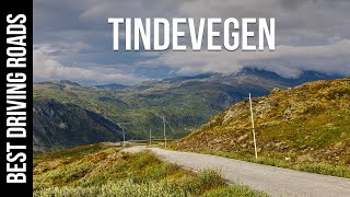 Norways SECRET Best Driving Road  Tindevegen quotRoof of Norwayquot Driving Time Lapse [upl. by Eirehc]