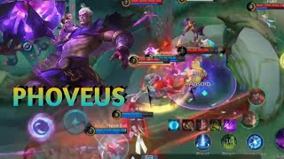 PHOVEUS REVAMP GAMEPLAY Phoveus Build Tank MLBB  ALIQ GAMEPLAY [upl. by Hanoj]