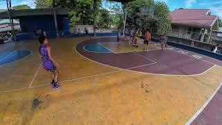 Barrio Basketball Sunday Pickup  FilAm First Time  Philippines [upl. by Anaugahs767]