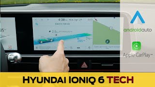 Hyundai IONIQ 6 Media Screen  EV Charging CarPlay Android Auto Nav and More [upl. by Larner312]