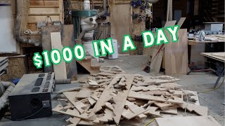 Turn Trash into Cash Profitable Woodworking with Scrap Wood [upl. by Gav]