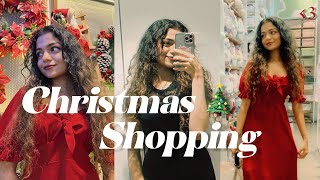 Christmas Shopping with me🎄♥️🧸  Hansika Krishna [upl. by Muna]