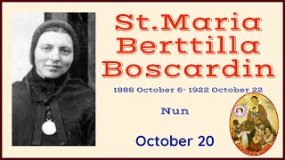 Saints 294 StMaria Bertilla Boscardin [upl. by Dutch]