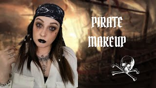 Halloween 🎃 Makeup  Pirate Glamour 🏴‍☠️ [upl. by Demaria]