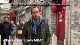 Study MBA in China  PKU Tsinghua CEIBS amp CKGSB [upl. by Garbe]