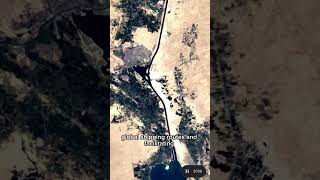 Timelapse of Suez Canal Egypt suezcanal egypt shipping TimeMachine1987Studio [upl. by Nnaecarg]