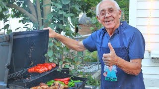 Chef Pasquale cooks up a BBQ Chicken Sausage and Oh Yeah Baby [upl. by Suqram]