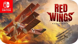 Red Wings Aces of the Sky Nintendo Switch Gameplay Español quotAses del Cieloquot [upl. by Pani]