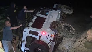 Land Rover Defender Td5 Rollover Part 1 [upl. by Niatsirt350]