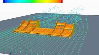 Airflow around a front wing at 60mph [upl. by Westhead]