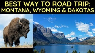 Best Way to Road Trip Through Montana Wyoming and Dakotas [upl. by Idnas442]