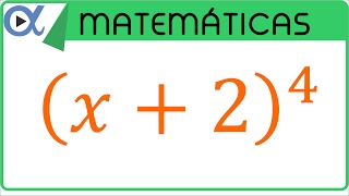 Binomio de Newton ejemplo 1 de 4  Álgebra  Vitual [upl. by Suirtimid]