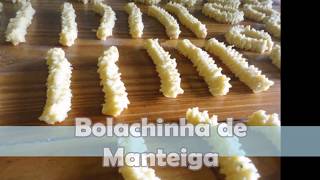 Receita de BOLACHINHA DE MANTEIGA [upl. by Hollington]