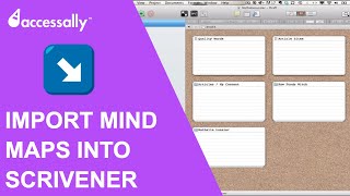 Scrivener Tutorial  Import Mind Maps Into Scrivener [upl. by Ettesyl675]