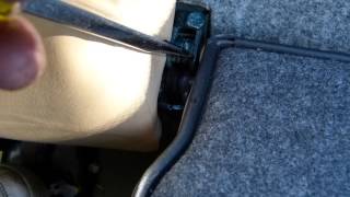 BMW E36 Split Rear Seat Removal [upl. by Shep]