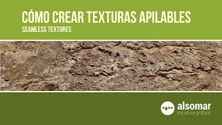 Tutorial Photoshop Cómo crear texturas tileables seamless [upl. by Missak]