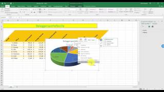 Oefenbundel Excel  Grafieken  Oefening 1 [upl. by Ahselaf514]