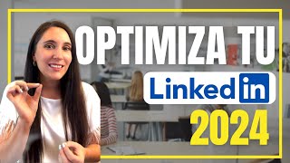 ¿Cómo crear un perfil de Linkedin ✨📄 2024 [upl. by Kcirdnekal]