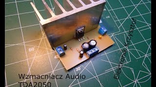 Wzmacniacz Audio TDA2050 [upl. by Zondra903]