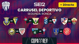 🏆⚽️ La SEGUNDA RONDA de la COPA DEL REY 202324  EN DIRECTO [upl. by Rebma]