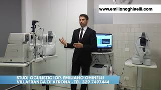 La visita oculistica  Dr Emiliano Ghinelli oculista [upl. by Ynnav]