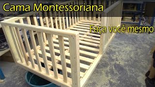 Cama montessoriana Aprenda a Fazer [upl. by Esilrahc]