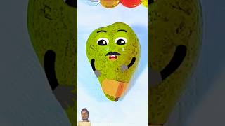 Worms in pear 🐥 fruit surgery shorts fruitsurgery ‎Fruitfix54 [upl. by Wrench]