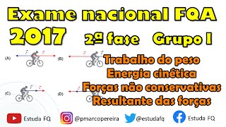 Exame Nacional FQA 2017  2ª fase  Grupo I [upl. by Anircam]