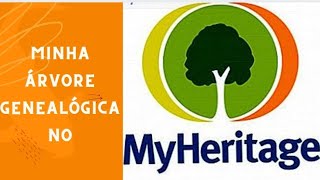 CONHEÇA A MINHA ÁRVORE GENEALÓGICA NO MYHERITAGE [upl. by Asatan]