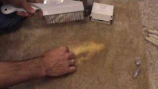 Carpet dye videopart2 of 2Spot removerDye carpet spot cleaner [upl. by Suiravaj]