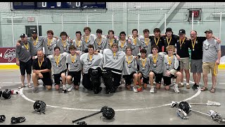 Chuck Miller Lacrosse Classic U17 Final  Centre Wellington Riverhawks vs Orangeville Northmen [upl. by Odinevneib]