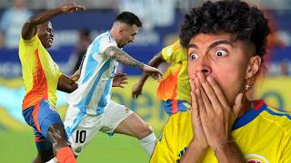 ¡El PEOR patido de mi vida ❌Colombia vs Argentina  Copa America 2024 [upl. by Bartko]