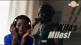 Black Sherif is touching souls again  Black Sherif  Kilos Milos Official Audio Reaction [upl. by Drofiar812]