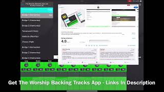 The Blessing Elevation Kari Jobe Cody Cranes Worship Backing Tracks App Preview [upl. by Ydnil]