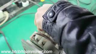 Ebang Ebit E12 BTC Mining Machine 2508W 44THT Bitcoin Ebitminer [upl. by Hadnama]