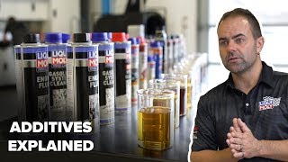 LIQUI MOLY Additives Explained  Engine Flush Injection Cleaner Cera Tec Valve Clean and More [upl. by Niahs889]