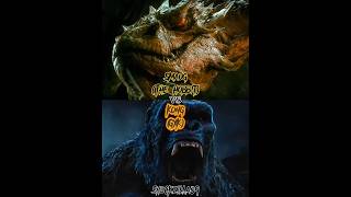 Kong GXK vs Smaug The Hobbit godzillaxkongthenewempire thehobbit [upl. by Beckie]