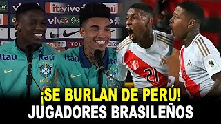 😂Jugadores de Brasil se BURLAN de Perú y se vuelven viral en las redes sociales [upl. by Piselli524]