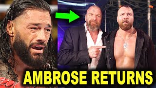 Dean Ambrose Returns To WWE After Quitting AEWRoman Reigns Devastated By This News [upl. by Adliwa98]