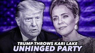 Trump Threw A Party For Kari Lake At Mar a Lago And Things Quickly Went Insane [upl. by Rustin]