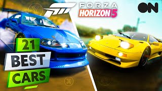 Forza Horizon 5  The 21 BEST CARS You MUST Own [upl. by Foskett]