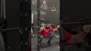 Hatfield Squat 665lbs x 5 [upl. by Atsev]