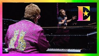 Elton John amp Taron Egerton – Your Song Brighton amp Hove 2019 [upl. by Suolkcin]