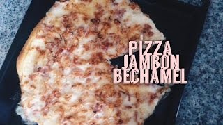 Pizza jambon béchamel  SoyonsKitch [upl. by Jd]