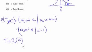 IB MAI HL Type I and II Error [upl. by Eirolav]