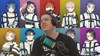 MILGRAM Cover Songs Reaction Stream Salamander Parasite Otome Animal Hibana [upl. by Anaiuq617]