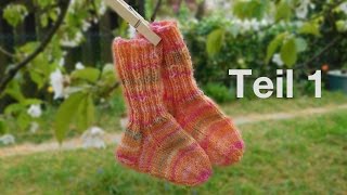 Vorstellung WochenprojektBABYSOCKEN  KINDERSOCKEN STRICKEN Sockentabelle [upl. by Early]