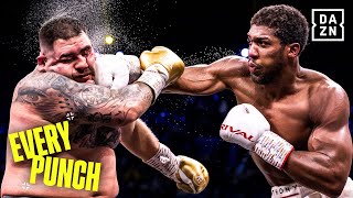 THE DAY ANTHONY JOSHUA GOT HIS REVENGE  Anthony Joshua vs Andy Ruiz Jr 2  Every Punch [upl. by Nhguavahs]