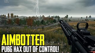 PUBG Hacker AIMBOTS EVERYONE and Gets Banned [upl. by Watters814]