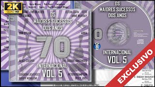 Os Maiores Sucessos dos Anos 70 Internacional Vol 5 2019 RSA Music  CD Exclusivo Completo [upl. by Airrat]